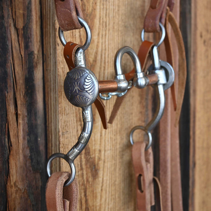 Kerry Kelley 20 Correction Bridle Rig w/Split Ear Headstall
