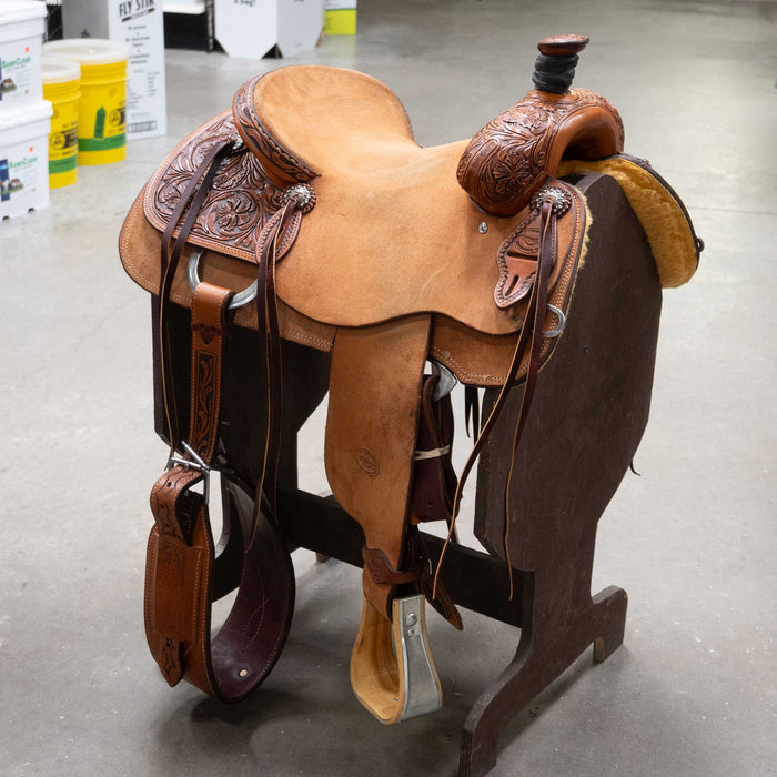 15" USED TESKEY'S RANCH SADDLE
