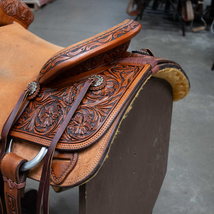 15" USED TESKEY'S RANCH SADDLE