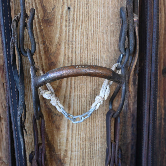 John Israel Mullen Bridle Rig w/Single Ear Headstall