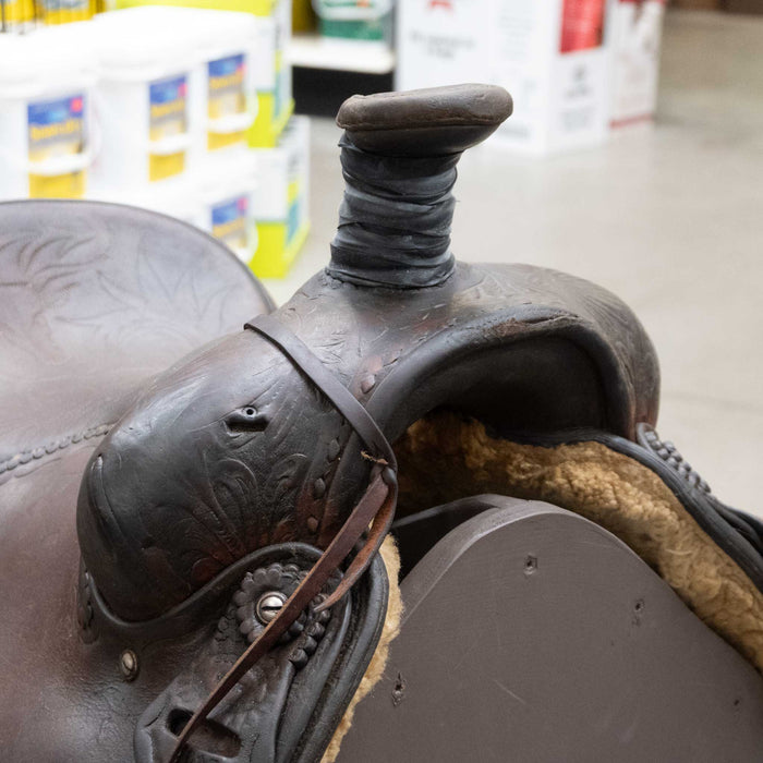 15" USED BOB MARRS RANCH SADDLE