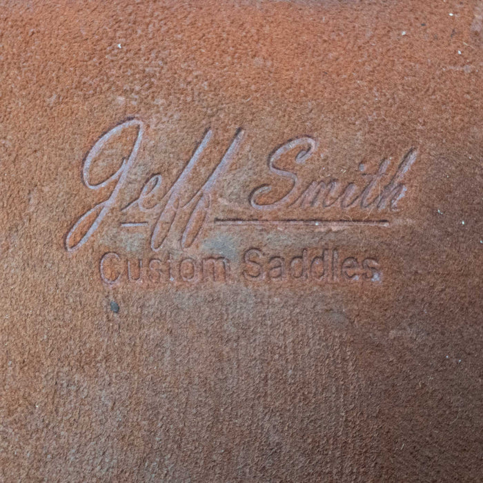 14.5" USED JEFF SMITH RANCH CUTTER SADDLE