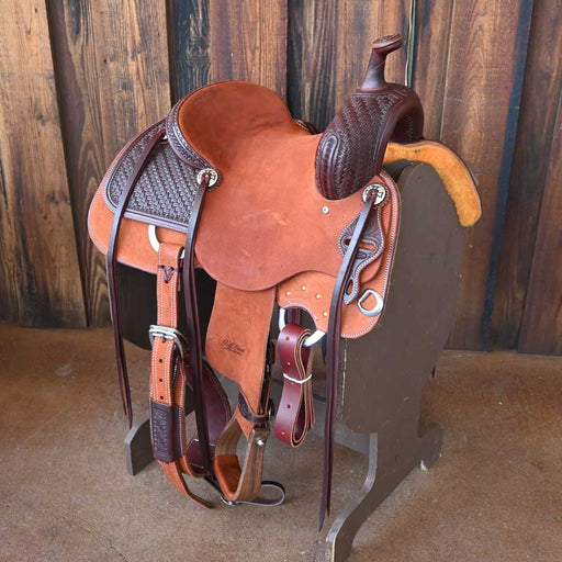 13.5" JEFF SMITH JUNIOR BUSTER WELCH CUTTING SADDLE Saddles - New Jeff Smith