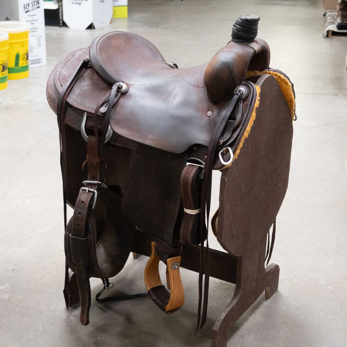 16" USED CACTUS RANCH SADDLE