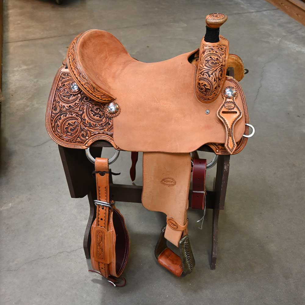 15.5" TESKEY'S ALL AROUND SADDLE Saddles TESKEY'S SADDLERY LLC   