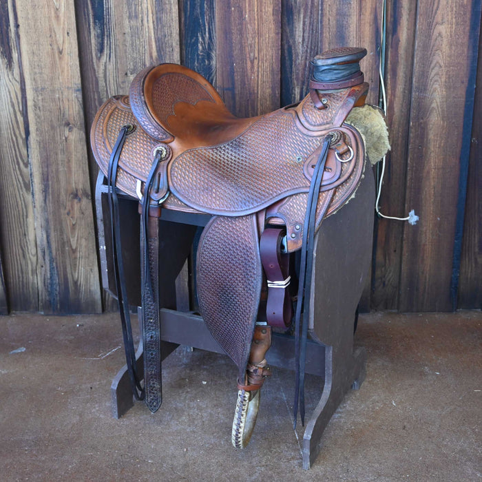 15.5" USED TULLY HOLE WADE SADDLE