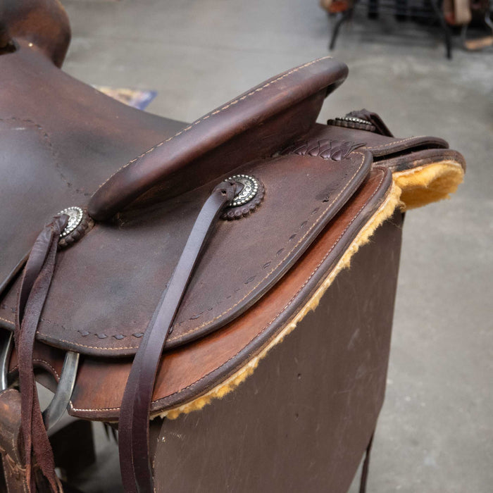 16" USED CACTUS RANCH SADDLE