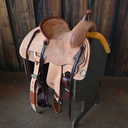 12.5" JEFF SMITH JUNIOR BUSTER WELCH CUTTING SADDLE Saddles - New Jeff Smith