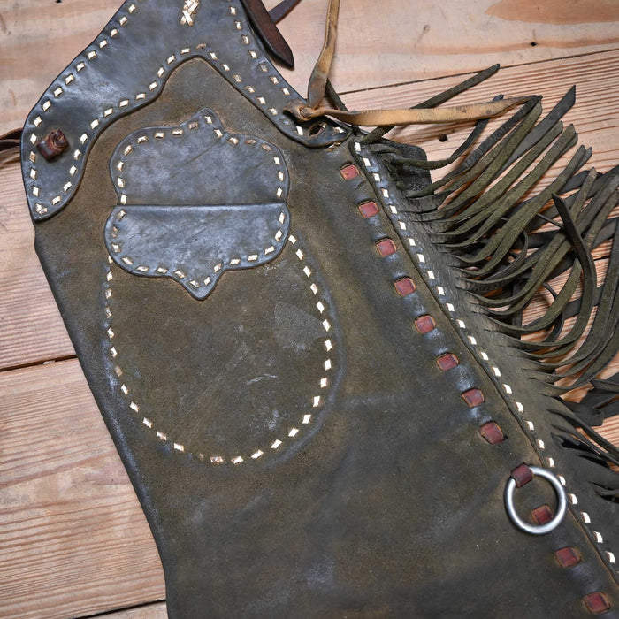Weighted Stepthrough Cowboy Chaps Tack - Chaps & Chinks MISC