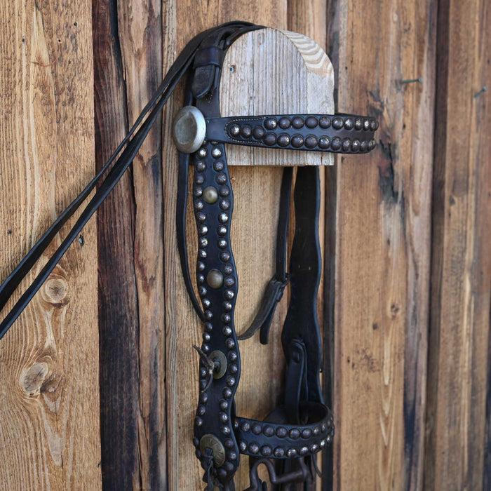 Vintage Solid Port Bridle Rig