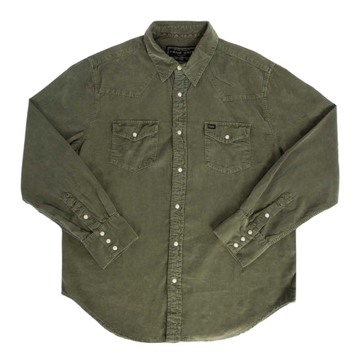 True Grit Jackson Cord Snap Shirt MEN - Clothing - Shirts - Long Sleeve TRUE GRIT