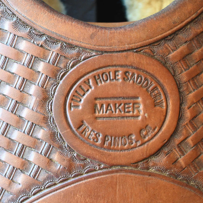 15.5" USED TULLY HOLE WADE SADDLE