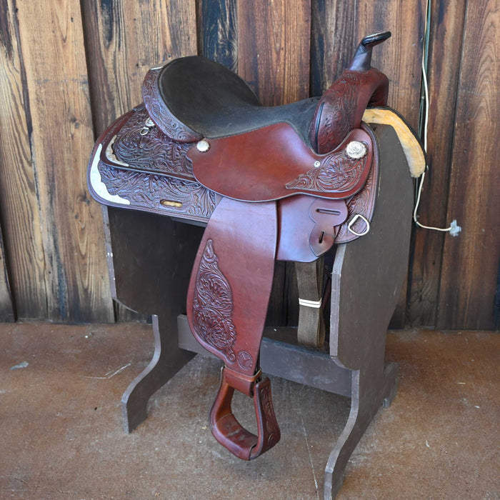 15.5" USED CIRCLE Y TRAIL SADDLE
