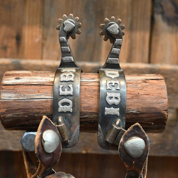 "JJS" 10pt. Women's Spurs w/Straps Tack - Spurs misc
