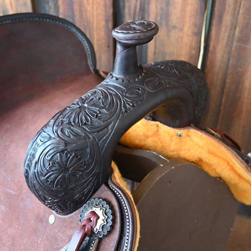 15" JEFF SMITH BEAU GALYEAN RANCH CUTTER SADDLE Saddles - New Jeff Smith