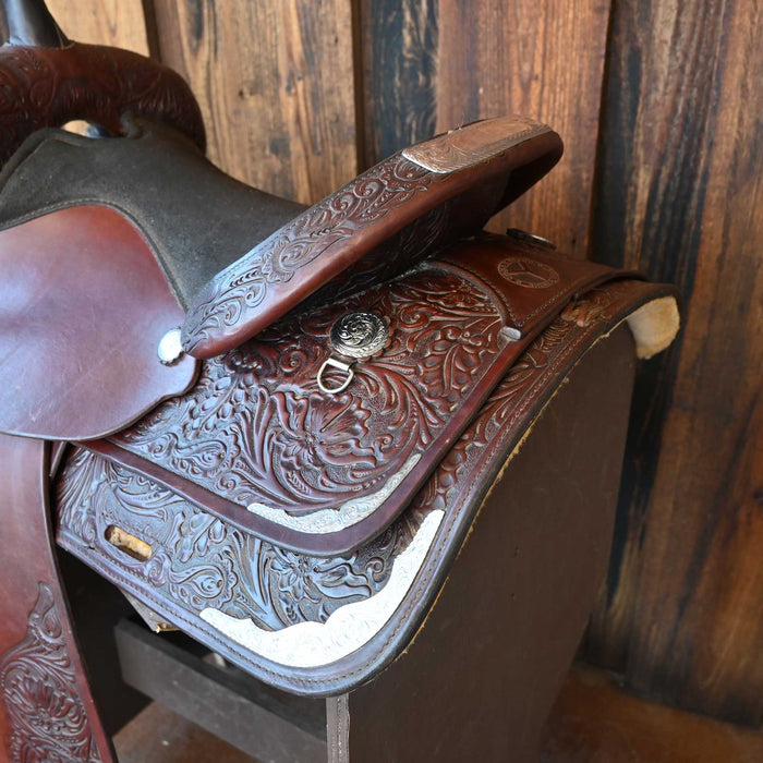 15.5" USED CIRCLE Y TRAIL SADDLE
