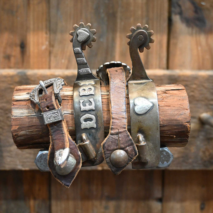 "JJS" 10pt. Women's Spurs w/Straps Tack - Spurs misc
