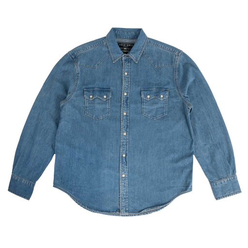 True Grit Roadhouse Ringspun Snap Shirt MEN - Clothing - Shirts - Long Sleeve TRUE GRIT