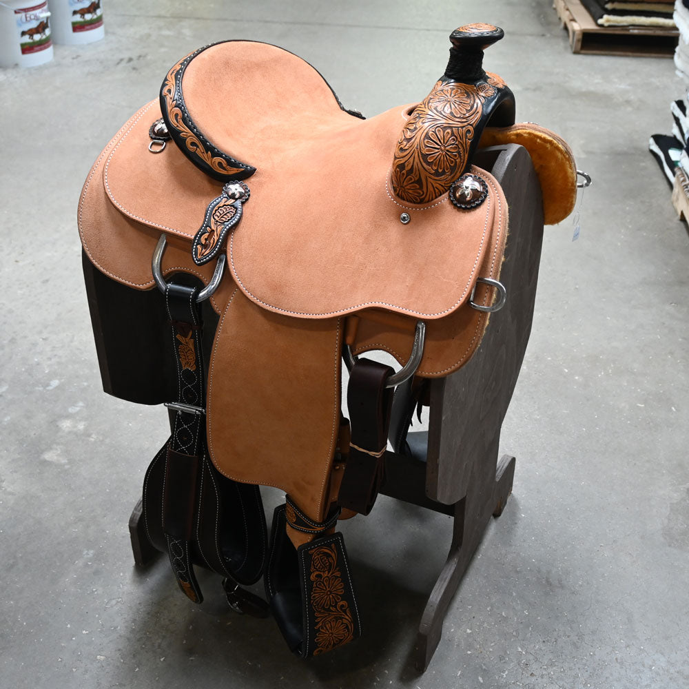 14" MARTIN JOE BEAVER CALF ROPING SADDLE Saddles Martin Saddlery