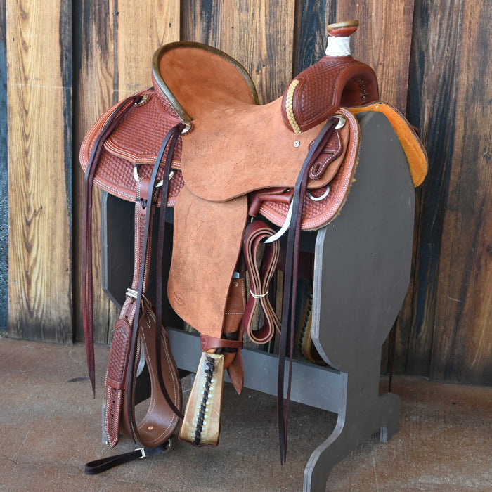 15" TESKEY'S RANCH ASSOCAITON SADDLE