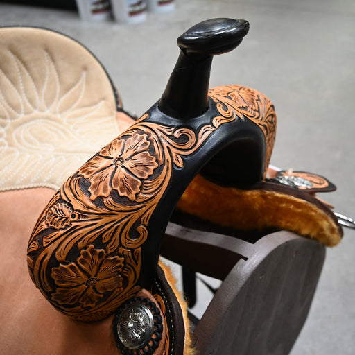 14" MARTIN BTR BARREL SADDLE Saddles - New Martin Saddlery