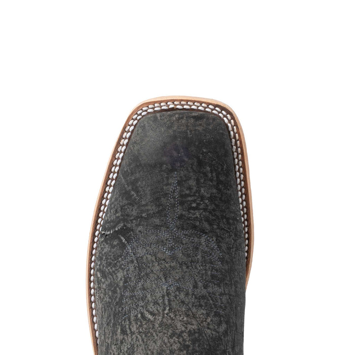 Anderson Bean Men's Square Toe Grey Safari Giraffe Western Boot