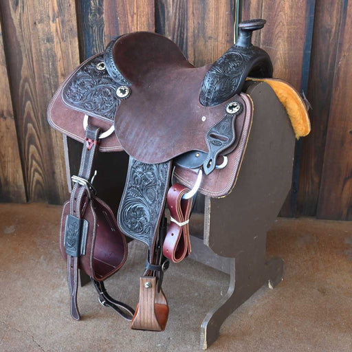 14.5" JEFF SMITH ROPING SADDLE Saddles - New Jeff Smith