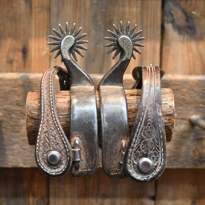 Jason Jarvis 16pt. Spurs w/Straps Tack - Spurs Brandon Bradley