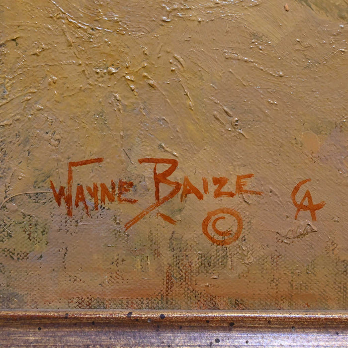 Duckin' and Dodgin' By Wayne Baize - Private Collection