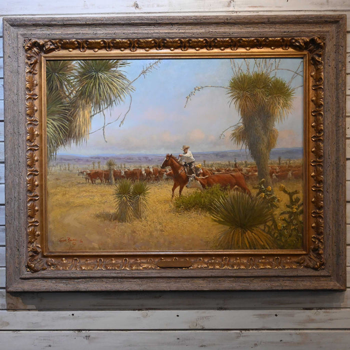 Duckin' and Dodgin' By Wayne Baize - Private Collection