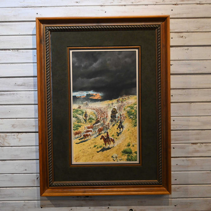 Frank McCarthy "Untitled" 1924-2002 Collectibles Wayne Baize