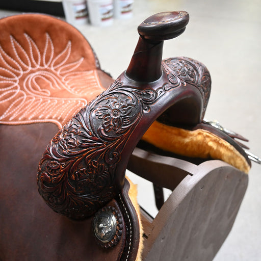 15" MARTIN BTR BARREL SADDLE Saddles - New Martin Saddlery