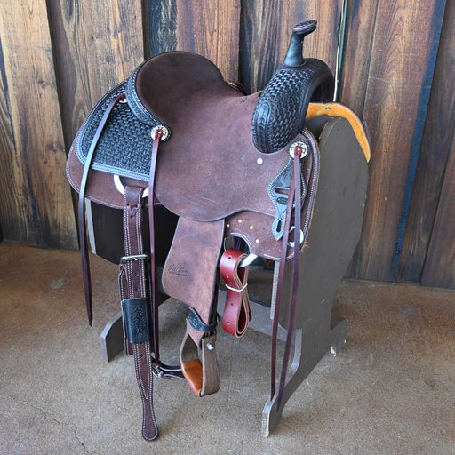 13.5" JEFF SMITH BUSTER WELCH CUTTING SADDLE Saddles - New Jeff Smith