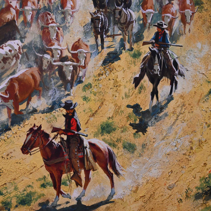 Frank McCarthy "Untitled" 1924-2002 Collectibles Wayne Baize