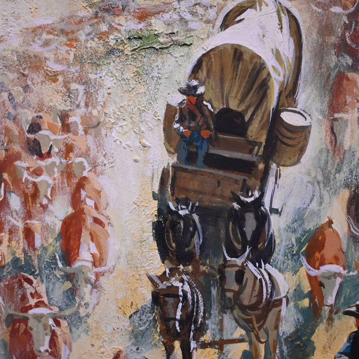 Frank McCarthy "Untitled" 1924-2002 Collectibles Wayne Baize
