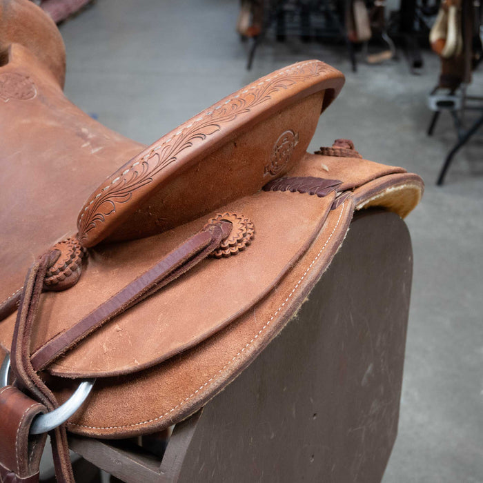 15.5" USED AUSTIN VALIMONT RANCH SADDLE