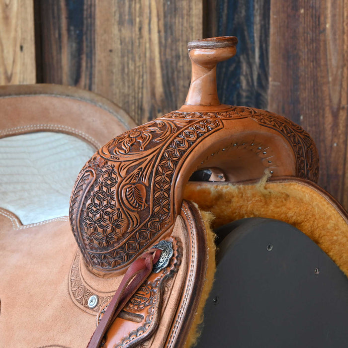 14.5" TESKEY'S RANCH CUTTER SADDLE