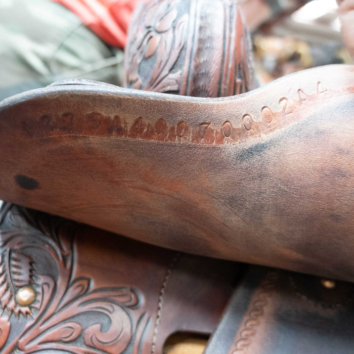 14" USED MARTIN FEARLESS BARREL SADDLE