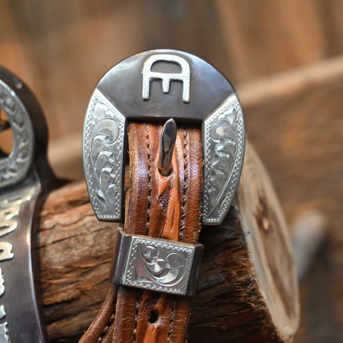 Campbell 14pt. Spurs w/Straps