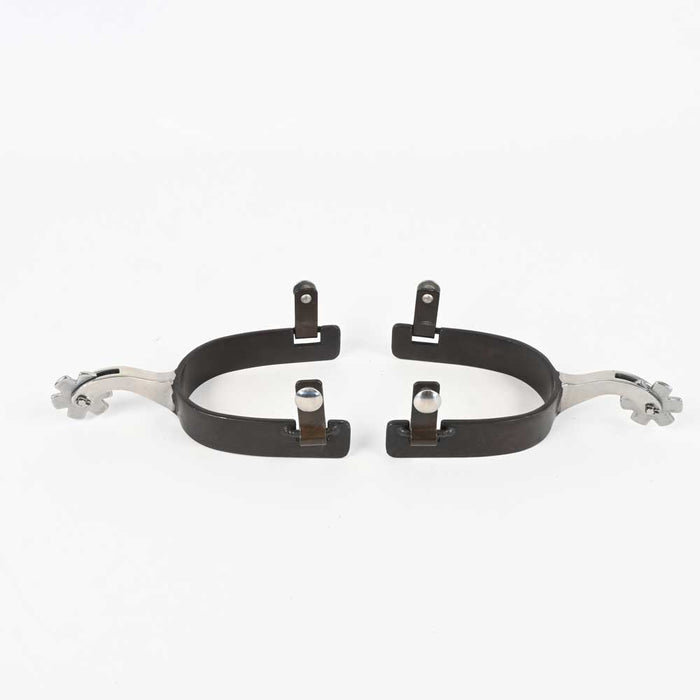 Cowboy Tack Two-Tone Plain Series Men Spurs Tack - Spurs Metalab   