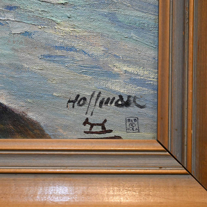 "Daniel Boone Bear Hunting" by Frank Hoffman (1888-1958)