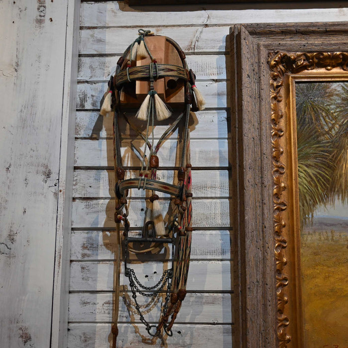 Vintage Deer Lodge Prison Made Horse Hair Bridle Rig Collectibles Deer Lodge Prison Montana