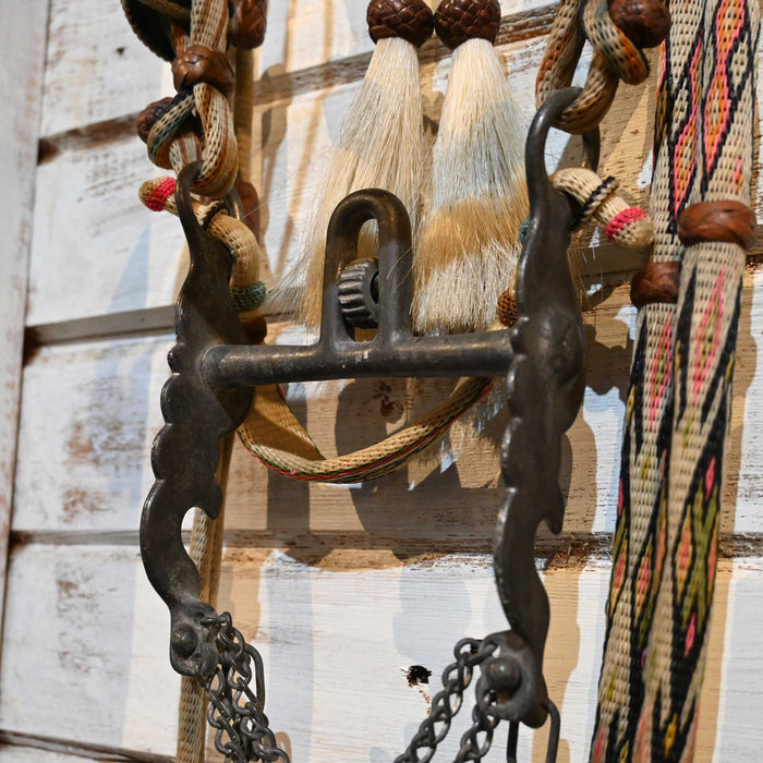 Vintage Deer Lodge Prison Made Horse Hair Bridle Rig Collectibles Deer Lodge Prison Montana