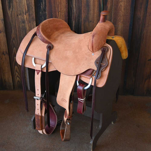 16" JEFF SMITH BUSTER WELCH RANCH CUTTER SADDLE Saddles - New Jeff Smith