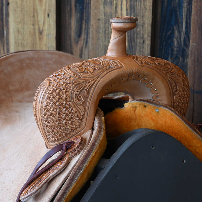13.5" TESKEY'S RANCH CUTTER SADDLE