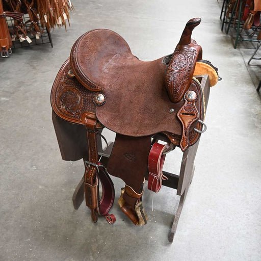 14" TESKEY'S BARREL SADDLE Saddles - New Teskey's Saddlery