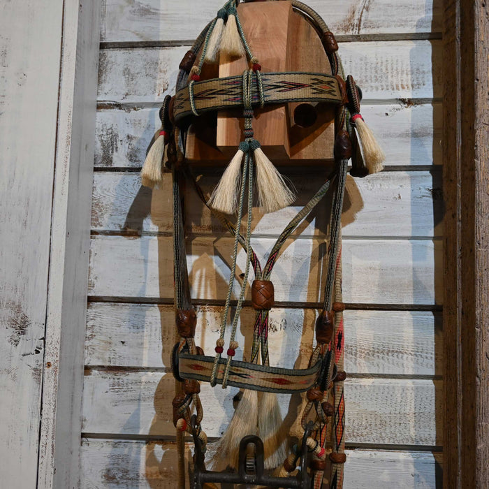 Vintage Deer Lodge Prison Made Horse Hair Bridle Rig Collectibles Deer Lodge Prison Montana