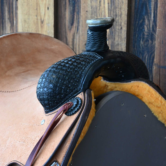 14.5" TESKEY'S TEAM ROPING SADDLE