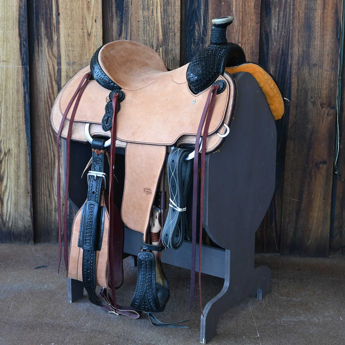 14.5" TESKEY'S TEAM ROPING SADDLE