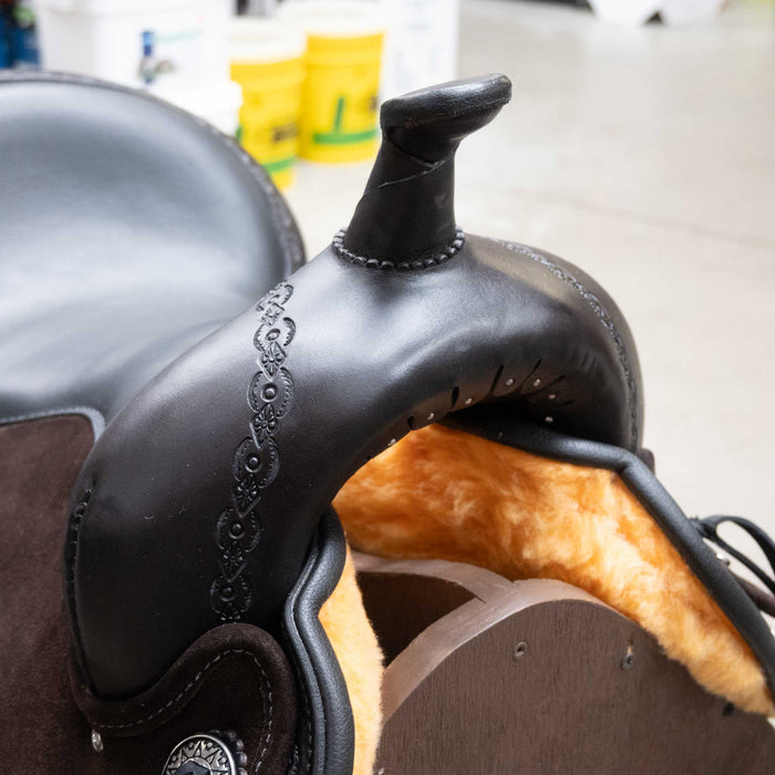 15" CIRCLE Y HADLEY HYBRID FLEX2 TRAIL SADDLE Saddles - New Circle Y Saddlery